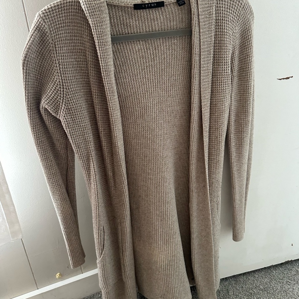 S Cyrus cardigan